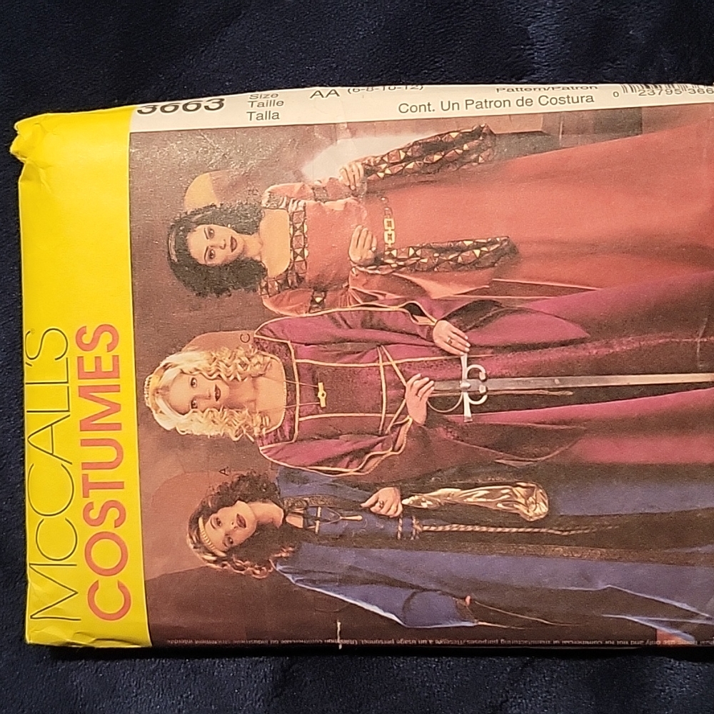 McCall's: Sewing Pattern Uncut 3663, P306